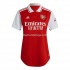 Camisola Arsenal Mulher Equipamento Primeiro 2022-2023 Manga Corta